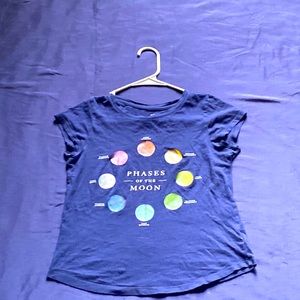 Noon phases girls T-shirt, XL, GAP
